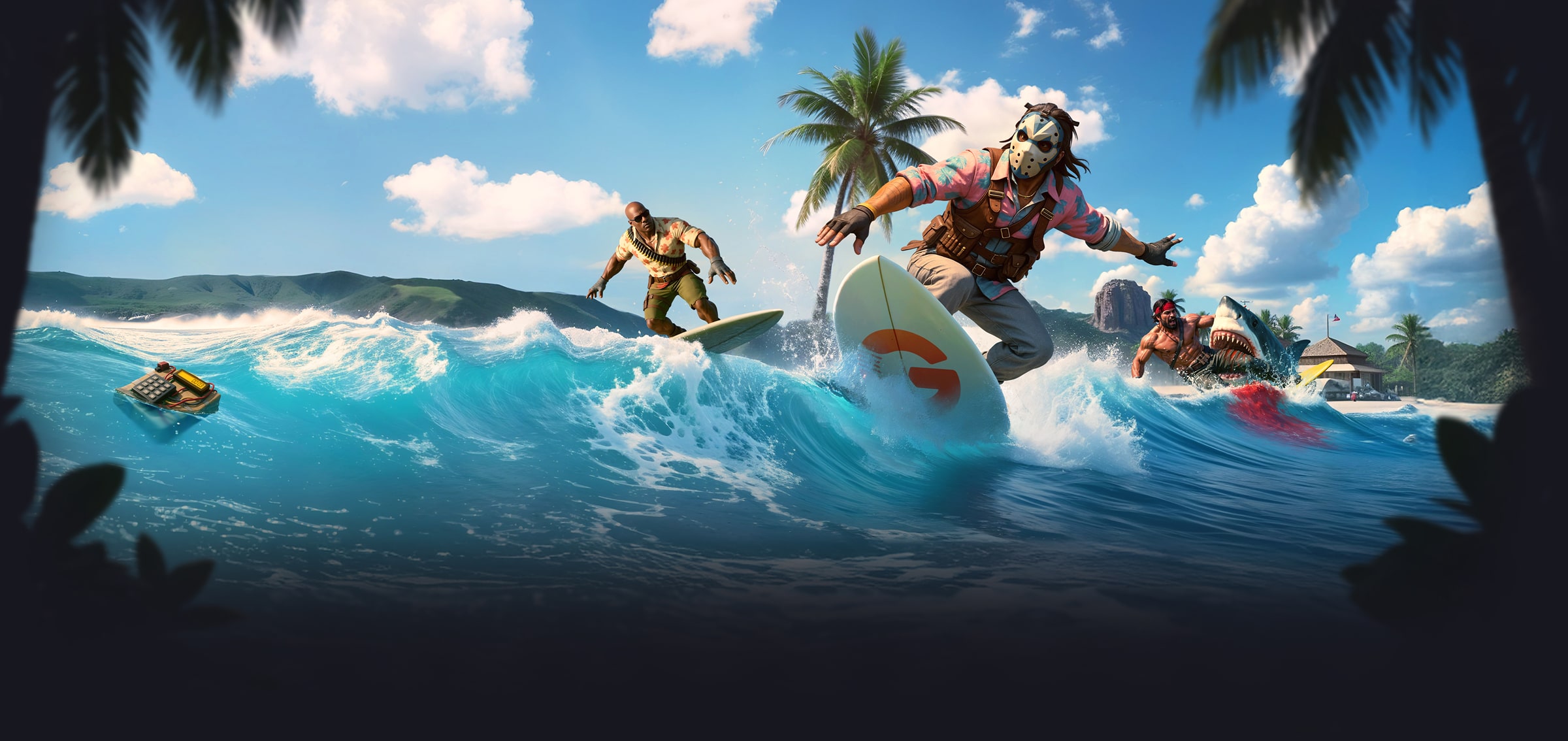 Surf Hunt Background
